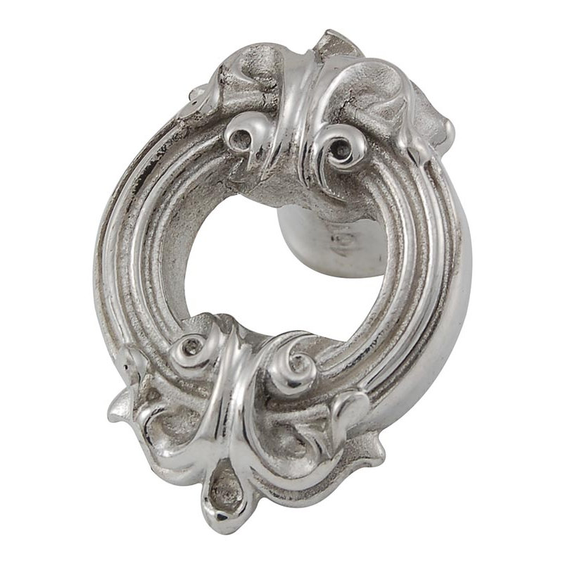 Sforza Novelty Knob, 1.75" H x 1.25" W x 1.125" D, Polished Silver