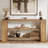 70-Inch Narrow Long Entry Console Table with Storage for Hallway, Entrance, Foyer