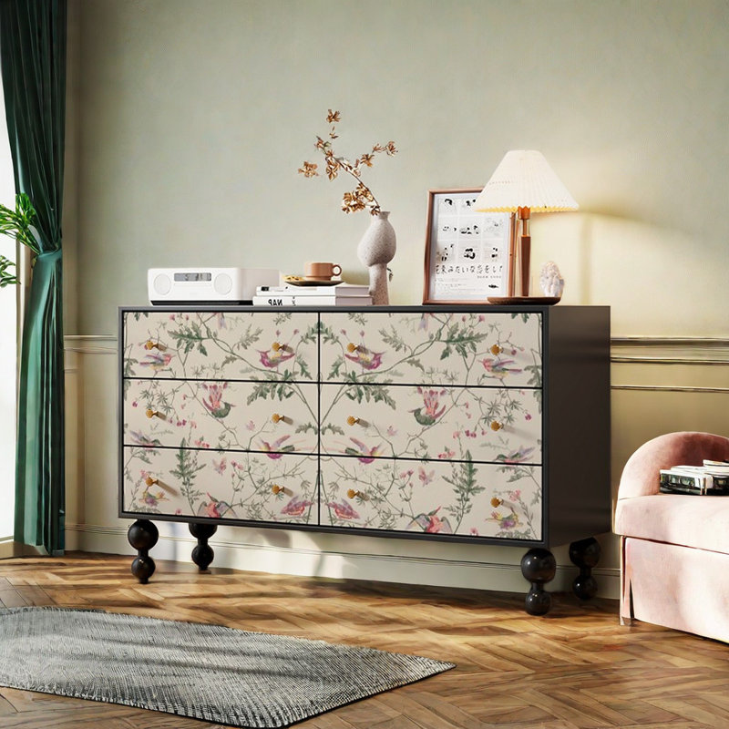 Commode d'appoint en bois massif
