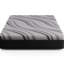 Grand matelas gris avec soulagement optimal - comprend une mousse viscoélastique imprégnée de gel, une couche de confort haute densité, des ressorts à rebords dynamiques et des ressorts exceptionnels en tissu anti-chaleur