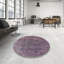 Tapis oriental rose / gris-881725155