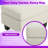 Upholstered Ottoman with Birch Wood Legs-797309469