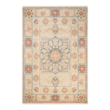 Classic One-of-a-Kind 6' 2" X 9' 1" Hand Knotted Area Rug