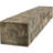 Reclaimed Axed Cut Faux Wood Fireplace Mantel, 7 1/2"H x 9 1/2"D x 72"W, Smokey Brown Finish-96388708-129989809