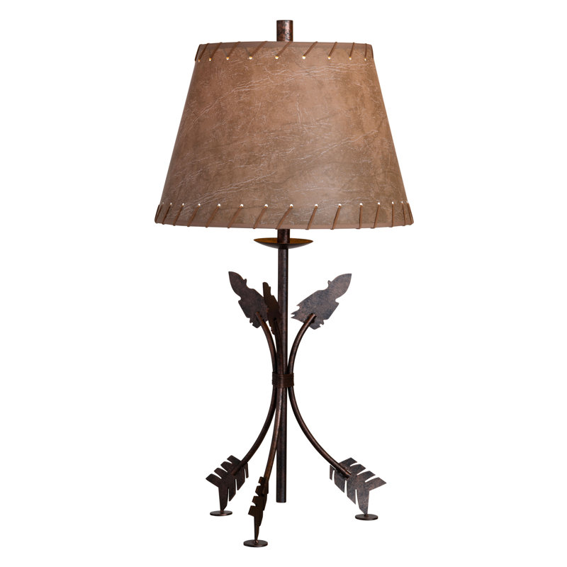 Lampe de table en métal