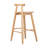 Grove Indoor Rubberwood Barstool, Natural Finished, Set Of 2