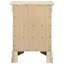 Table de chevet traditionnelle beige pour toute chambre à coucher