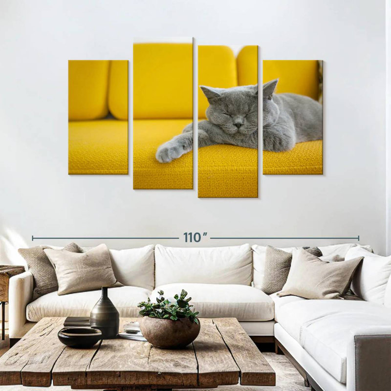 Brampt Cat On Sofa