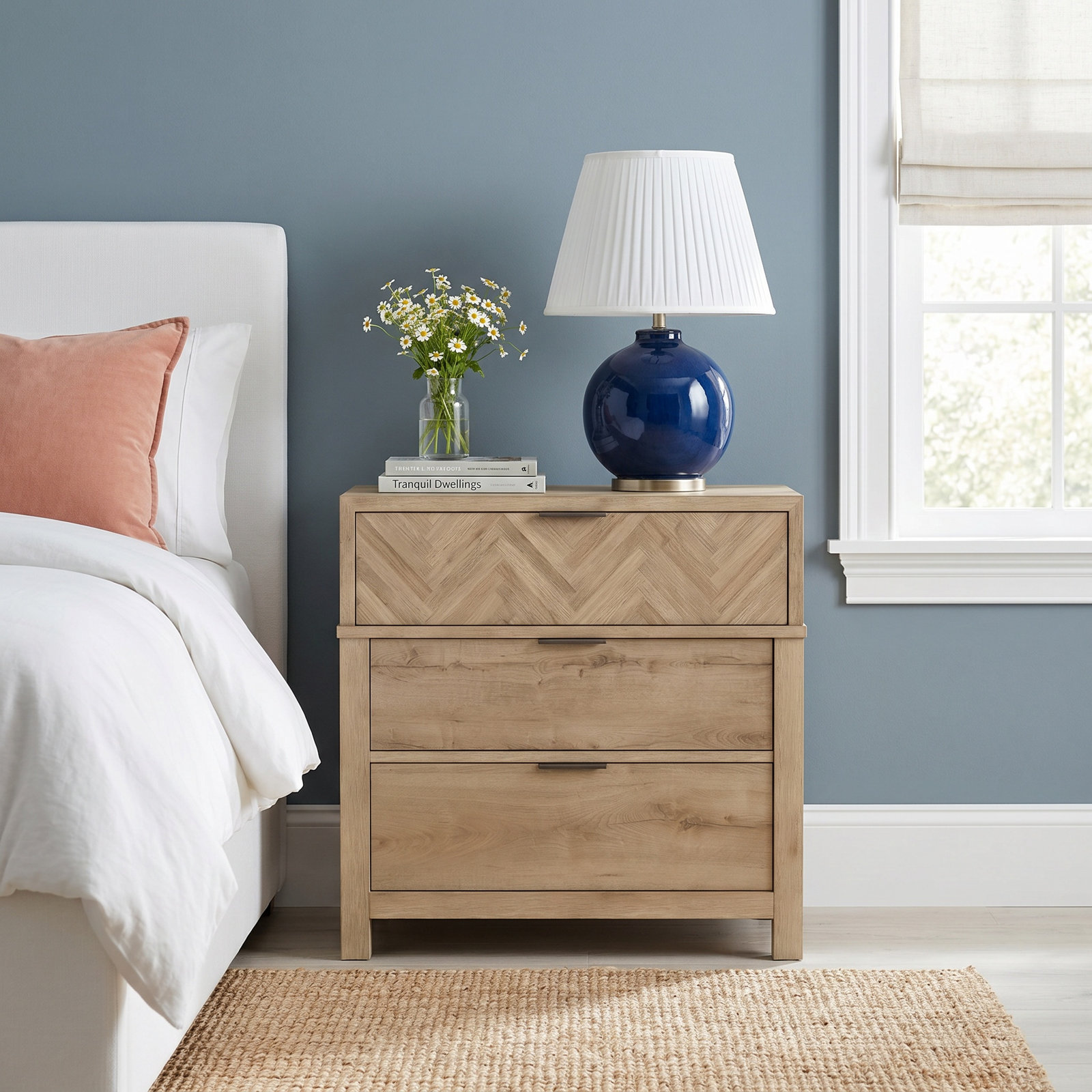 Garrison Oak Nightstand