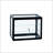 Tempered Glass Counter Top Display Showcase With Sliding Glass Door And Lock