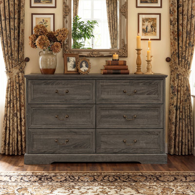 6-Drawer Dresser With Elegent Design