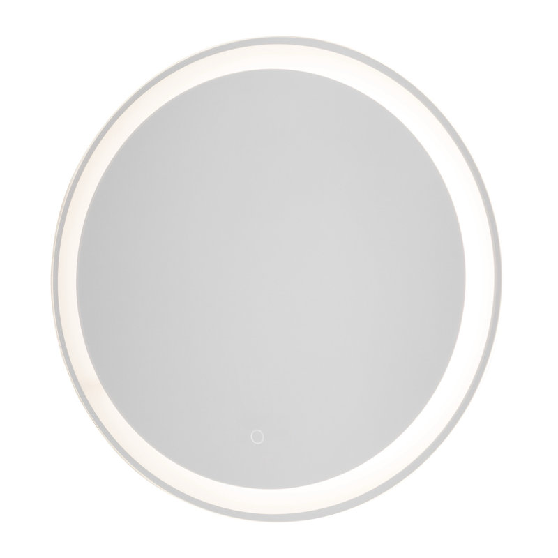 Miroir mural rond, 23,6 po x 23,5 po