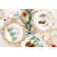 Lastra Holiday Handmade Stoneware Dinnerware - Set of 16