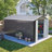 Outdoor Lockable Secure Metal Shed-125847366