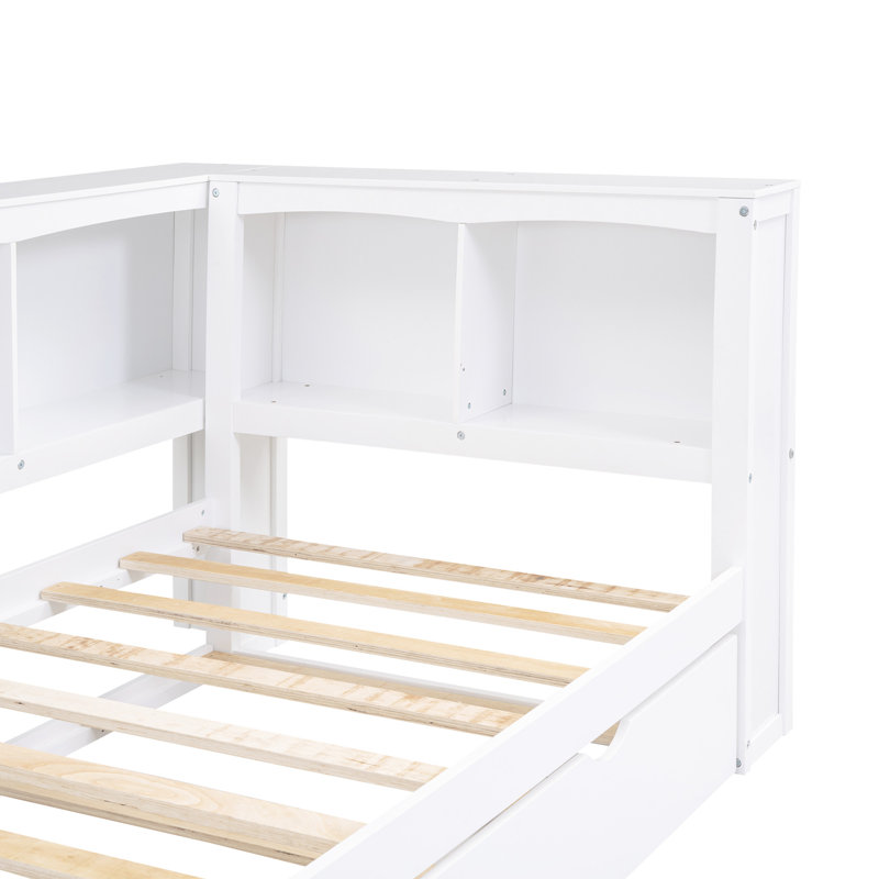 Daybed With Trundle, White
