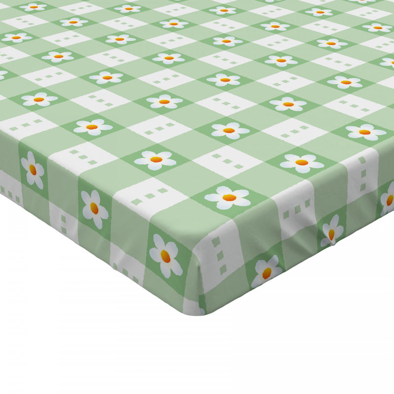 Drap-housse en microfibre Daisy, Drap-housse grand