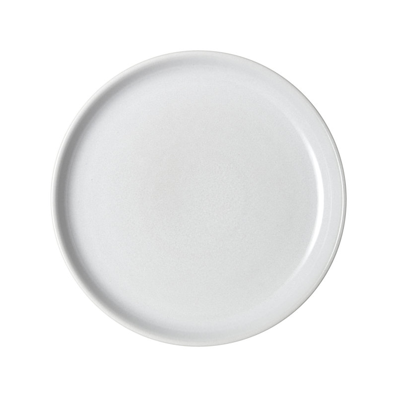 Elements Coupe Medium Plate, Stone White 