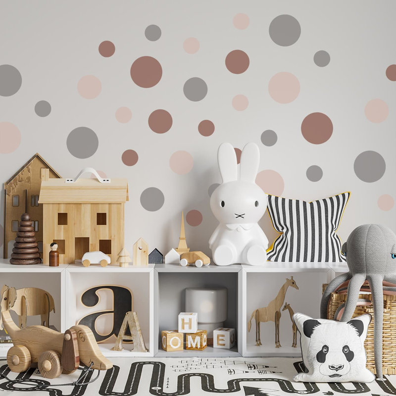 Abstract Non-Wall Damaging Wall Decal