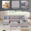 8 pièces modulaires modulaires à compression flexibles-1183359013