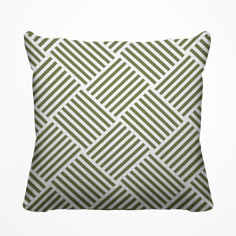 Housse et insert de coussin extérieur Langley, 19 po x l 19 po, Coriandre