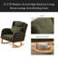 Chaise berçante moderne avec accoudoirs 27,2 po-932583150