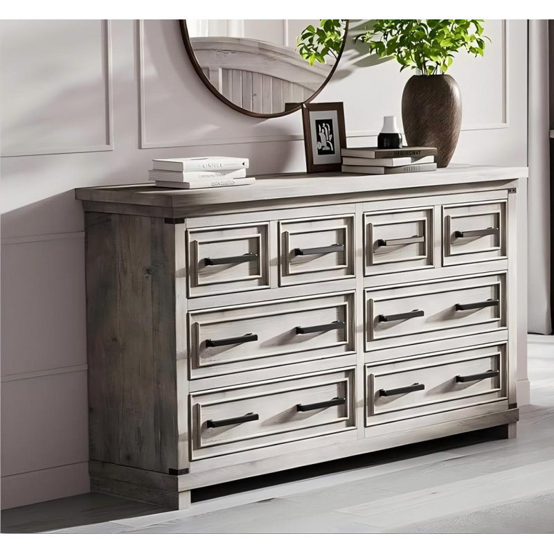 139.7cm W 8 - Drawer Chest of Drawers