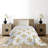 Eclectic Polyester Damask Coverlet