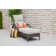 Danyell Outdoor Wicker Chaise Lounge