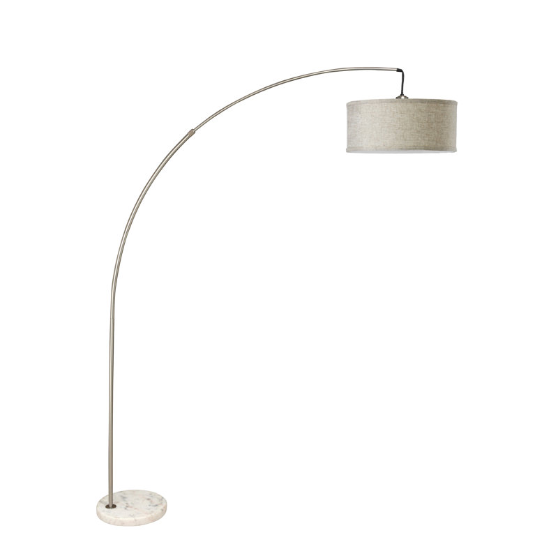 Lampe sur pied arquée 78 po avec abat-jour Kd 78 po avec boîte double (1Pc / Ctn) (2,15 / 26,84)