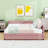 Linen Upholstered Daybed with Twin Trundle-764516440-764516454