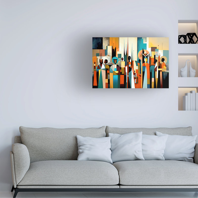 Modern & Contemporary Contemporary, 30" H x 47" W x 2" D