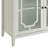 White Console Table With 2 Doors