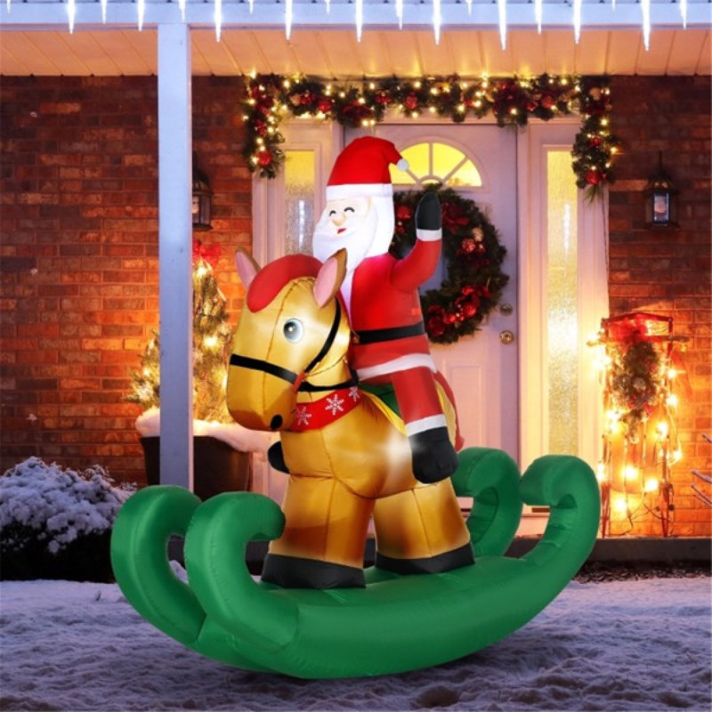 Décoration festive de bonhomme de neige de Noël avec lumières DEL - Décorations de fêtes intérieure et extérieure