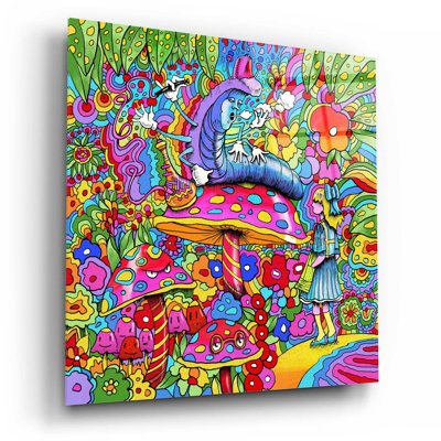 " Caterpillar Alice Square " by Howie Green