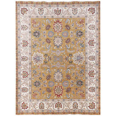 Hand Knotted Wool Oriental Area Rug