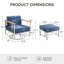 Ensemble de 2 chaises pivotantes Coan-855090820