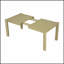 Table de salle à manger extensible Farmhouse Modern-164700027