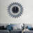 Adalaya Modern 3D Crystal Wall Clock