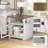 Katishia 24" Tall Wood Nightstand with Storage and Built-in Outlets for Bedroom,End Side Table for Living Room,Office-897721155