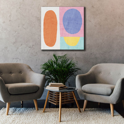 «Pastel 1» par Wild Apple Portfolio, art mural sur toile, 37 po x 37 po