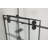 56"-60" W x 76" H Frameless Single Sliding Shower Door