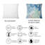 Abstract Throw Pillow-442298813