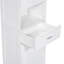 Grande armoire de salle de bain avec panier à linge, grand panier à linge inclinable et armoire de rangement supérieure-1216552430