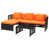 Brun / Orange est en rupture de stock