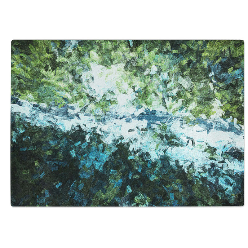 Glass Forest Road in Abstract Chopping Board, 28.5 cm W x 20 cm L