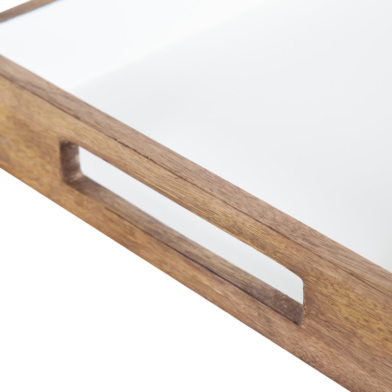 Osuna Solid Wood Tray, Natural