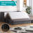 Queen Convertible Murphy Cabinet Bed With USB Station, Storage Drawers & Mattress-936695192