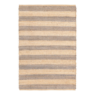 Fredric Hand Braided Striped Indoor Rug