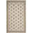 Kentshire Hand Woven Wool/Cotton Geometric Rug in Beige-734193502