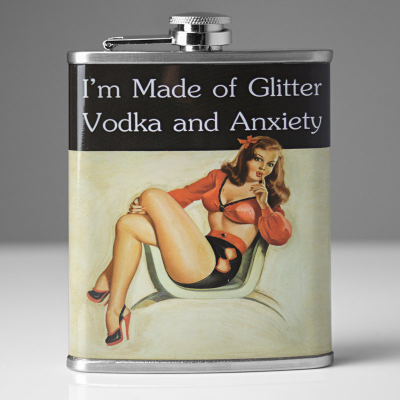 Ebern Designs I'm Made of Glitter Vodka & Anxiety